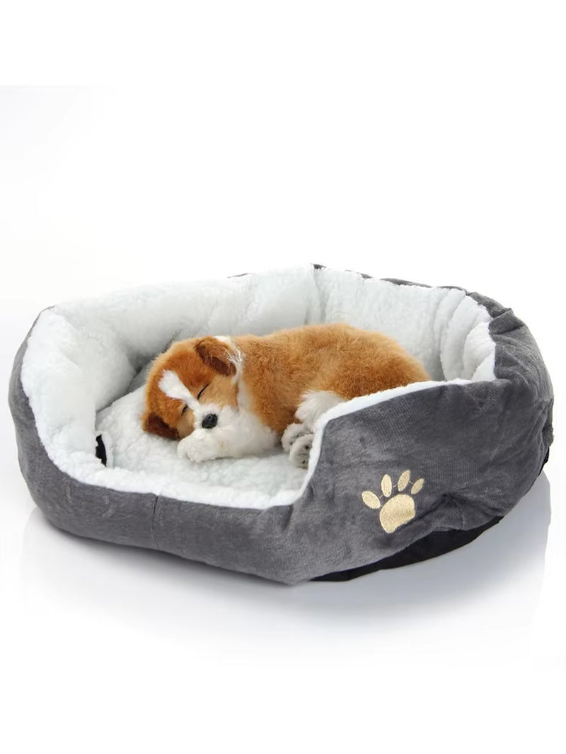 Dog Bed Cat Bed Pet Beds with Thickened PP Cotton Dog Cave Bed and Sofasuitable for Small Puppy Cat Bed