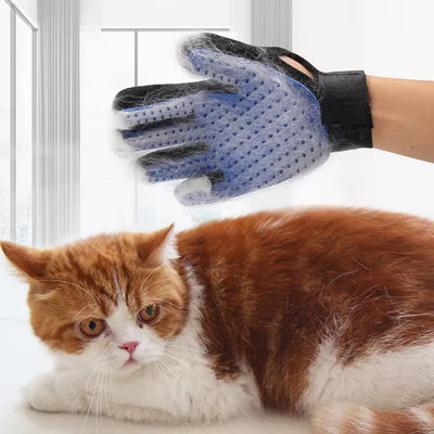 Silicone Pet Gloves Cat Dog Hair Removal Cat Supplies Comb Hair Removal Brush Rubber Sticky Hair Gloves