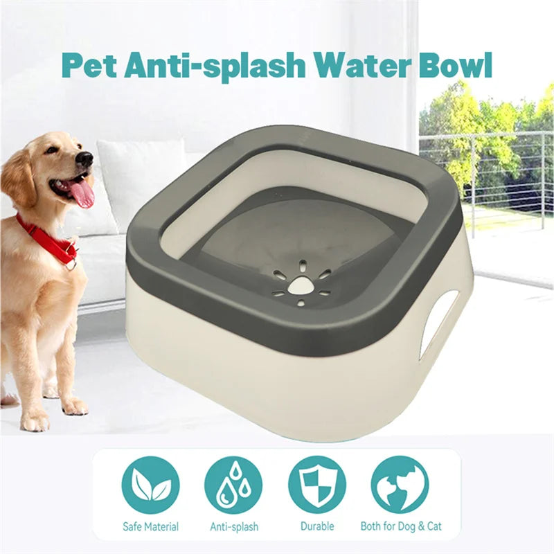 Anti-Splash Water Bowl 1L 