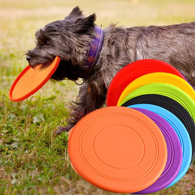 Outdoor Play Flying Discs Dog Toys Training Throwing Durable Bite-Resistant Pet Supplies Interactive Disc Dog Toy Water-Floating