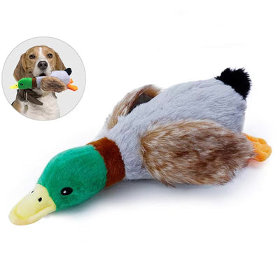 PLUSH SQUEAKY DUCK TOY