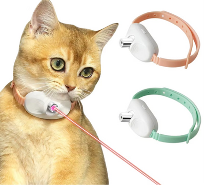 ADJUSTABLE LASER CAT COLLAR