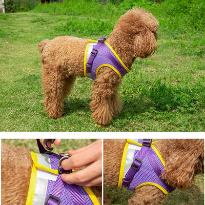 BREATHABLE REFLECTIVE DOG HARNESS