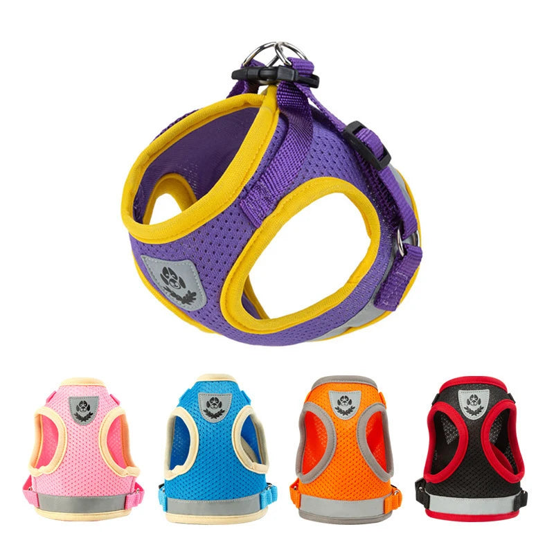 BREATHABLE REFLECTIVE DOG HARNESS