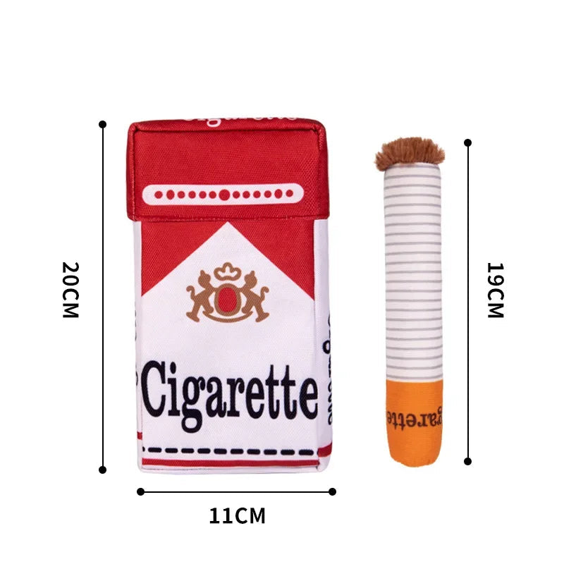 CIGARETTE BOX DOG TOY