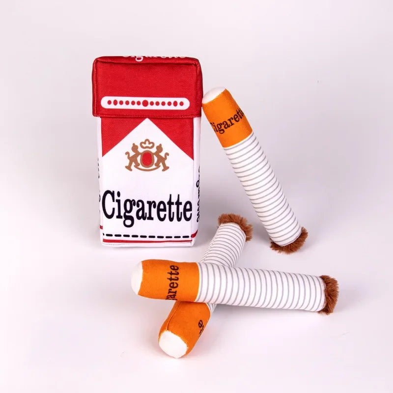 CIGARETTE BOX DOG TOY