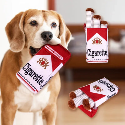 CIGARETTE BOX DOG TOY