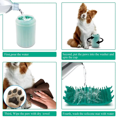 Pet Foot Wash Cup