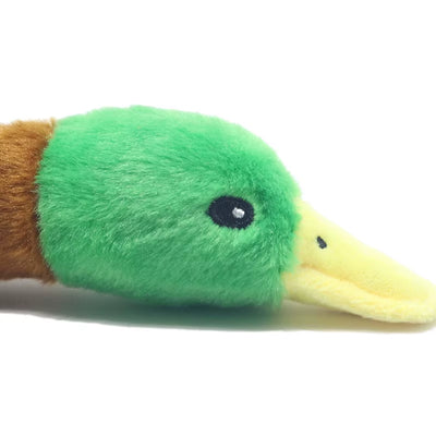 Cute Plush Duck Sound Toy Stuffed Squeaky Animal Squeak Dog Toy Cleaning Tooth Dog Chew Rope Toys Pet Dog Accessories Toys